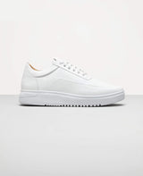 Tênis Casual Branco RS7 em couro premium vista 3/4