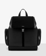 Mochila Milão de couro Floater Preta
