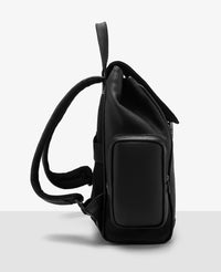 Mochila Milão de couro Floater Preta