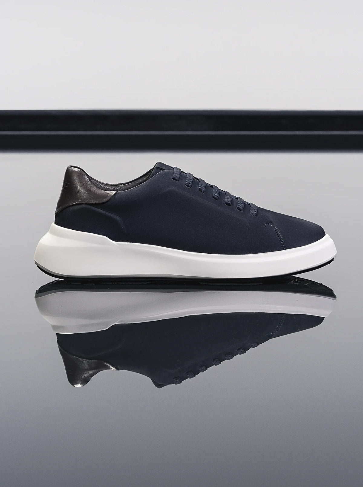 Tênis Casual Nobuck Marinho RS6 GT