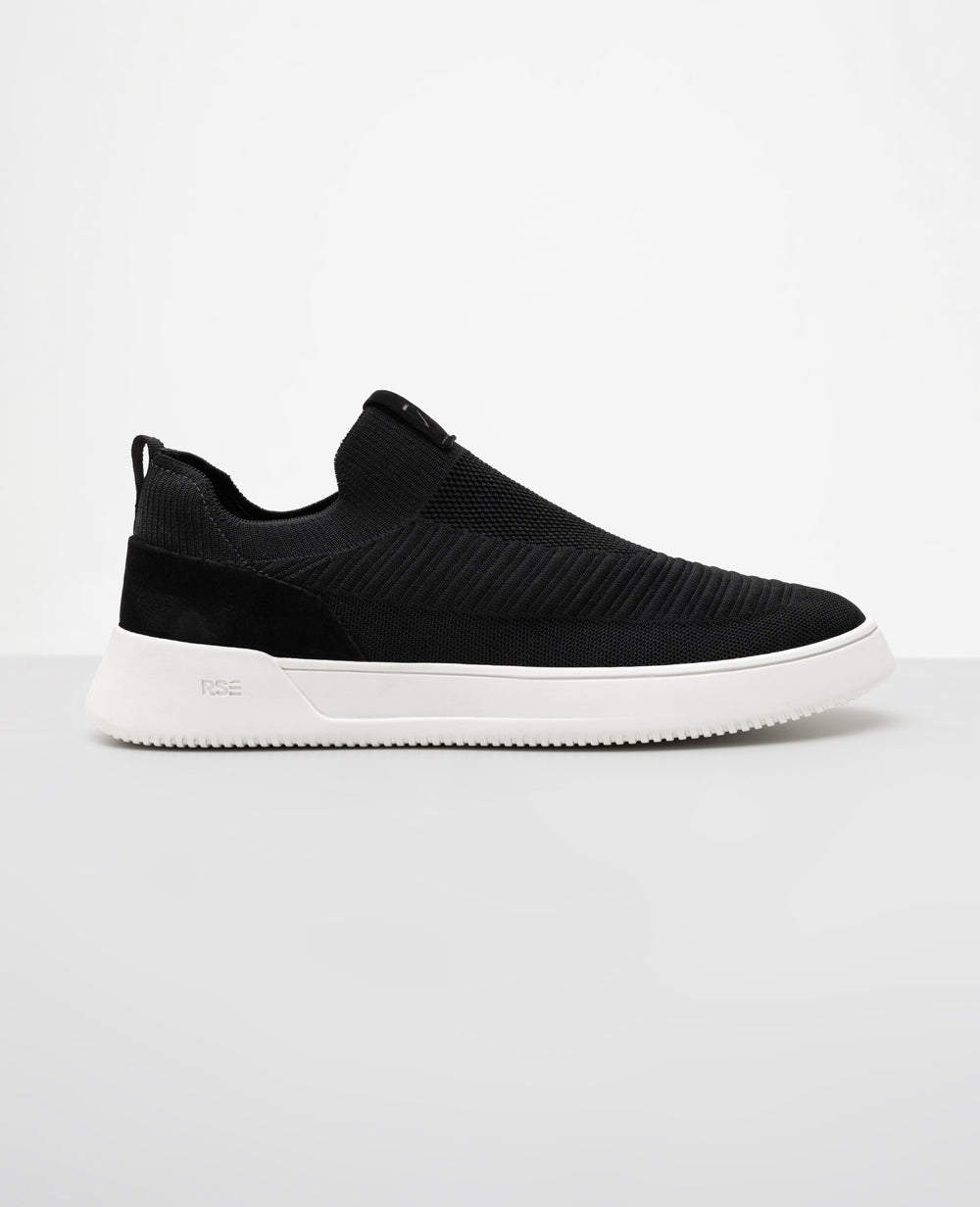 Tênis Casual Preto RS Knit Ambition