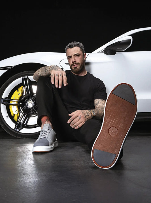 Tênis Casual Cinza RS Knit GT