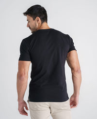 Kit 4 Camisetas Algodão Egípcio Denver Preta