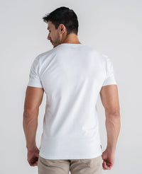 Kit 3 Camisetas Algodão Egípcio Denver Branca