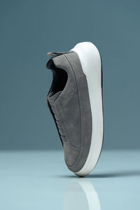 Tênis Casual Nobuck Cinza RS7 GT (Pré-Venda)