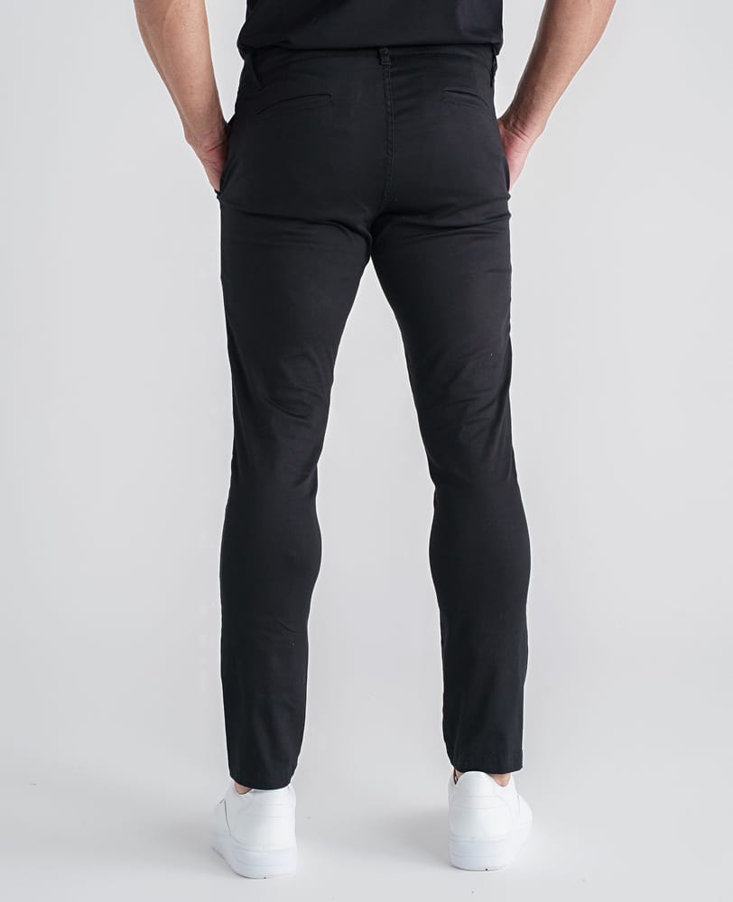 Calça Alfaiataria Brooklyn Sarja Preta