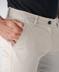 Calça Alfaiataria Brooklyn Sarja Bege