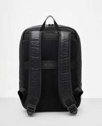 Kit Ambition Couro Preto | Mochila + Necessaire