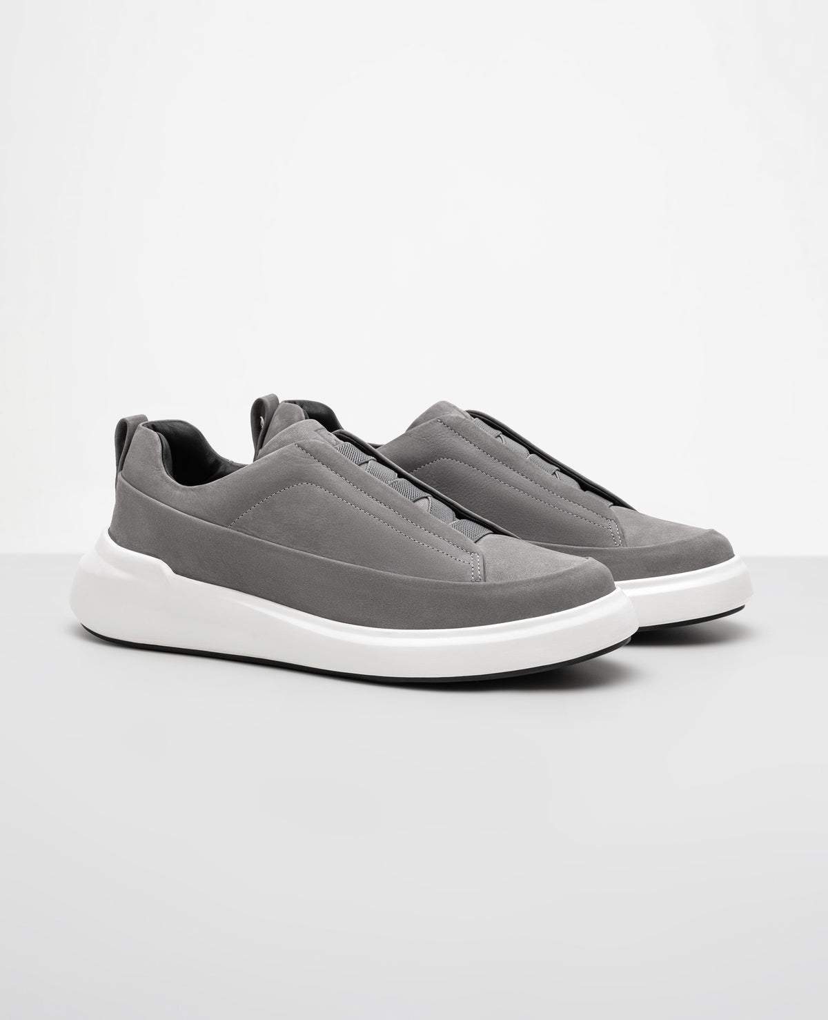 Tênis Casual Nobuck Cinza RS7 GT