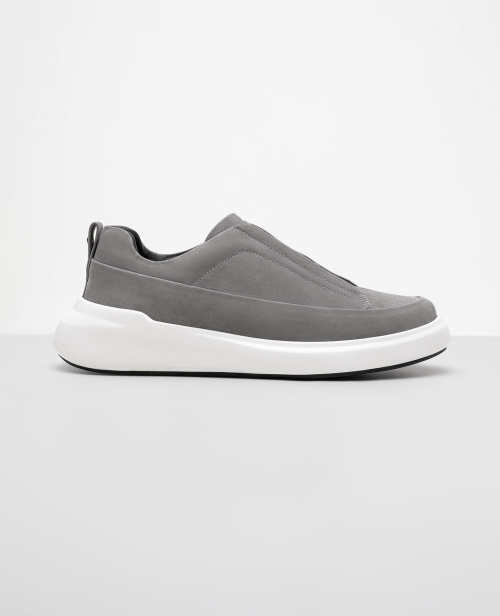 Tênis Casual Nobuck Cinza RS7 GT