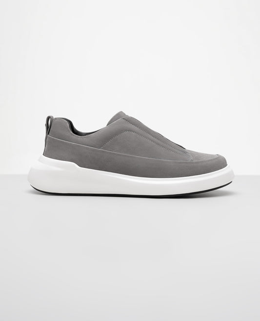 Tênis Casual Nobuck Cinza RS7 GT
