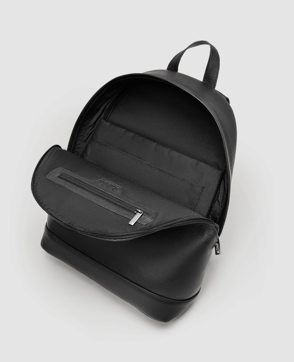 Mochila Barcelona Saffiano Preta