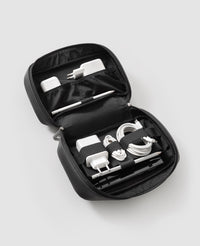 Kit Workplace Preto em Couro Premium