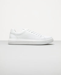 Tênis Casual Branco RS6 em couro premium vista 3/4