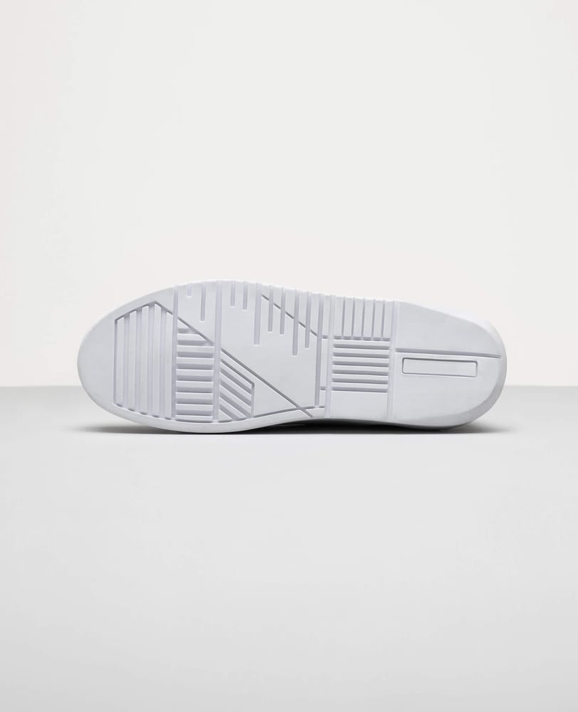 Solado do Tênis Casual Branco RS7 em micro expandido