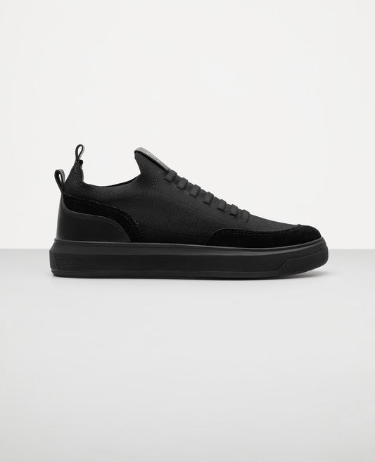Tenis casual knit all black Reise vista 3 4