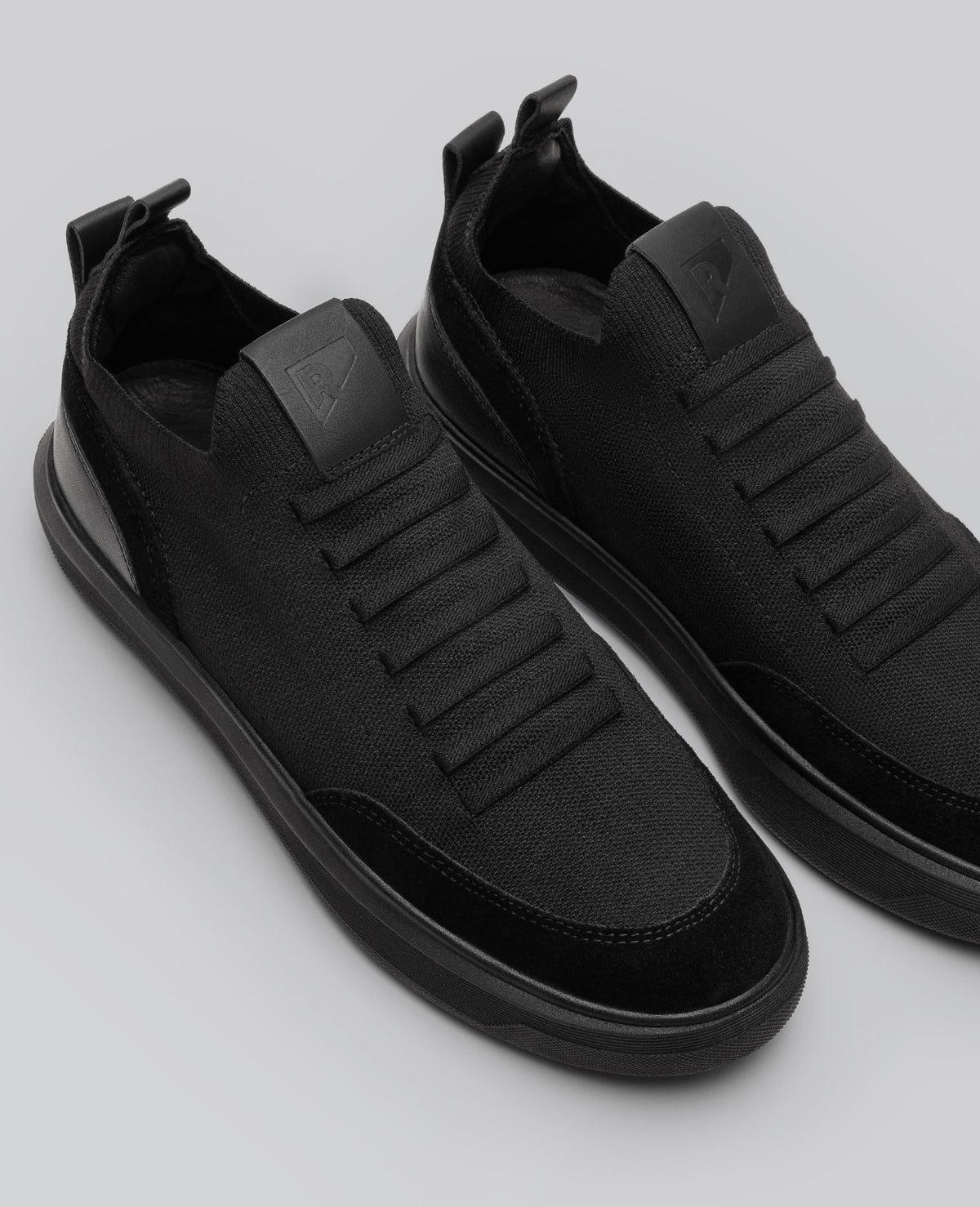 Tênis Casual Knit All Black
