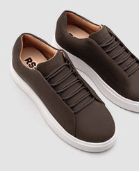 Tênis Casual Nobuck Marrom Oliva RS8 Avant