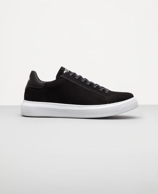 Tenis casual nobuck preto RS8 Reise vista 3 4