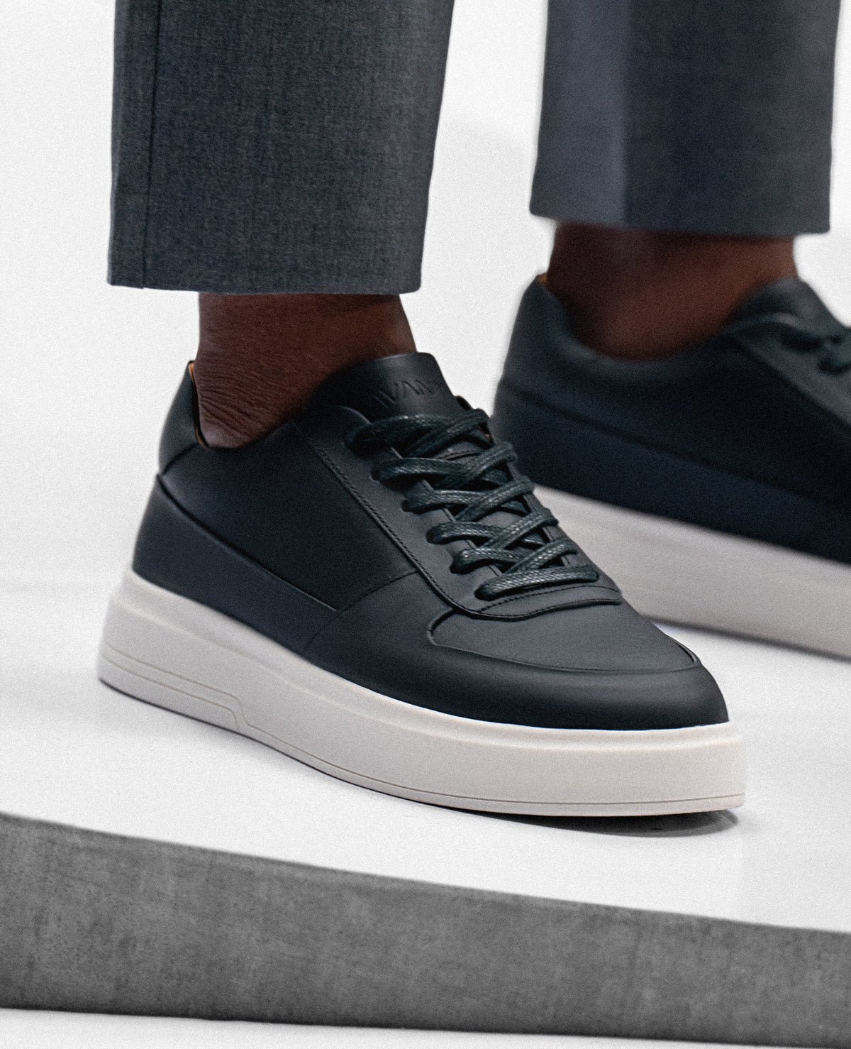 Tenis Casual Preto RS7 Avant No pe
