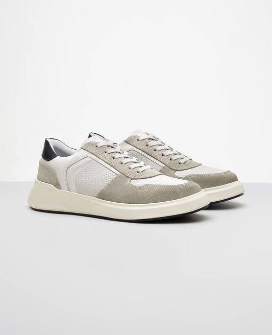 Tenis de Camurca Off White 911 GT Lateral externa