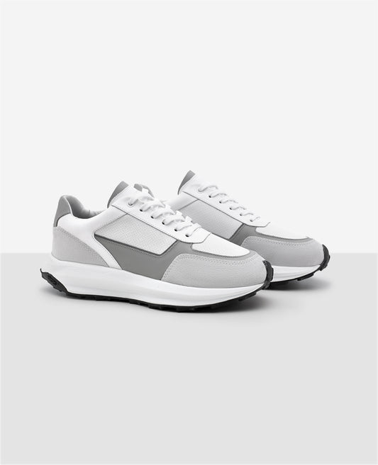 Tenis de Couro Branco 911 Carrera Lateral externa