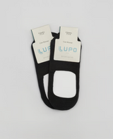Kit 2 Pares de Meia Preta Super Invisível Lupo
