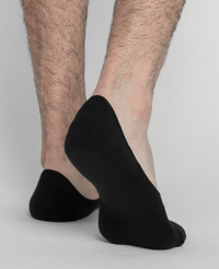 Kit 4 Pares de Meia Lupo Super Invisível Preto