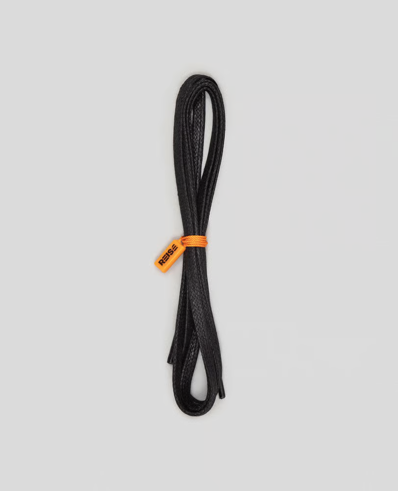 Par de Cadarços Preto em Algodão 140 cm
