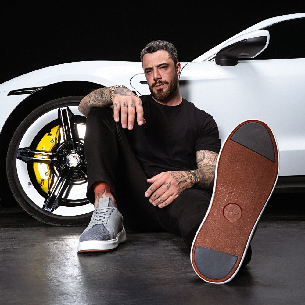 Tênis Casual Cinza RS Knit GT