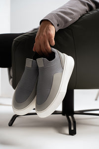 Tênis Casual Phantom Knit Cinza