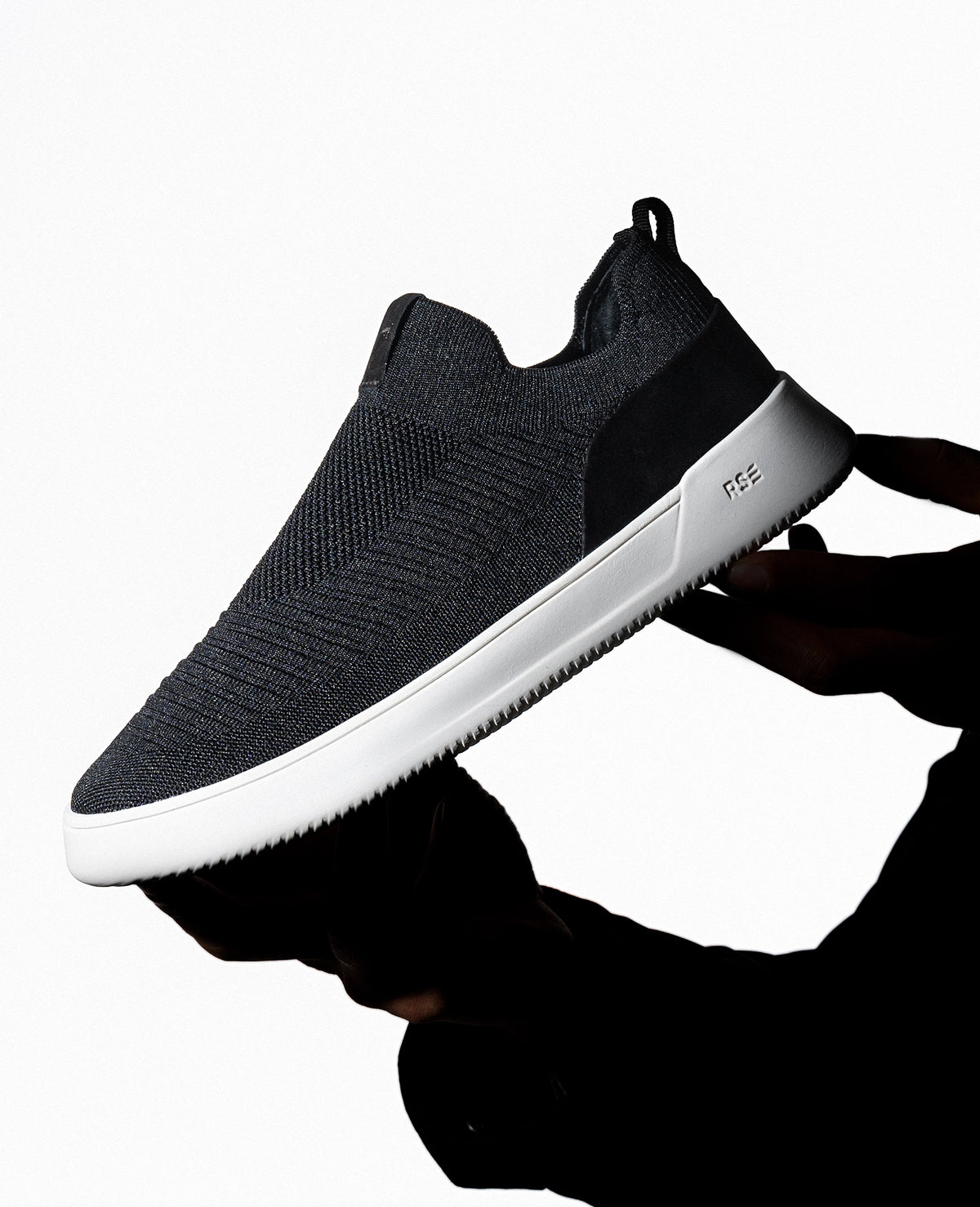 Tênis Casual Preto RS Knit Ambition
