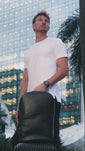 Stories de Mochila Slim Couro Chocolate I NYC