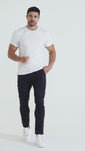 Stories de Camiseta Algodão Egípcio Branca Denver